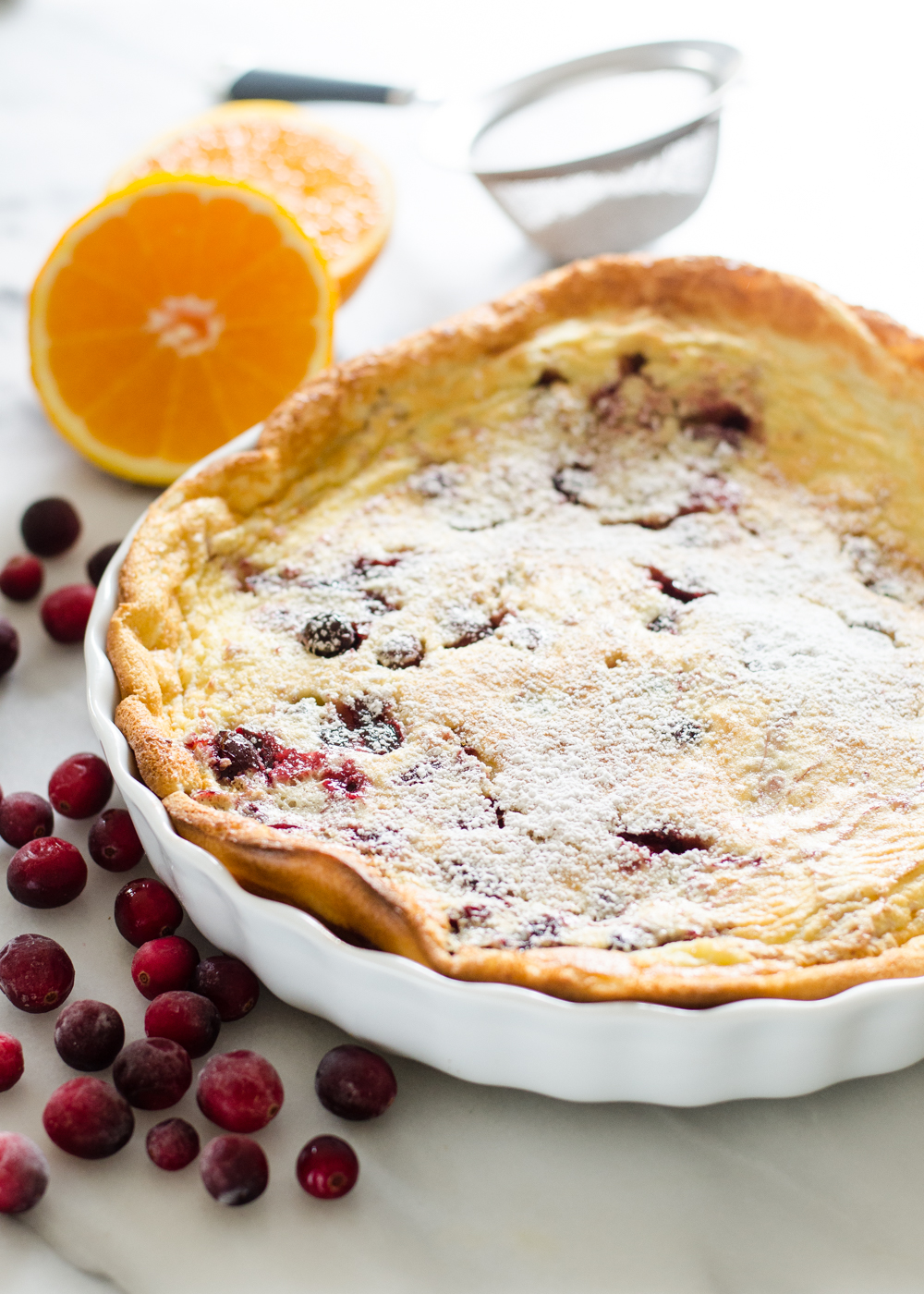 Cranberry Clafoutis