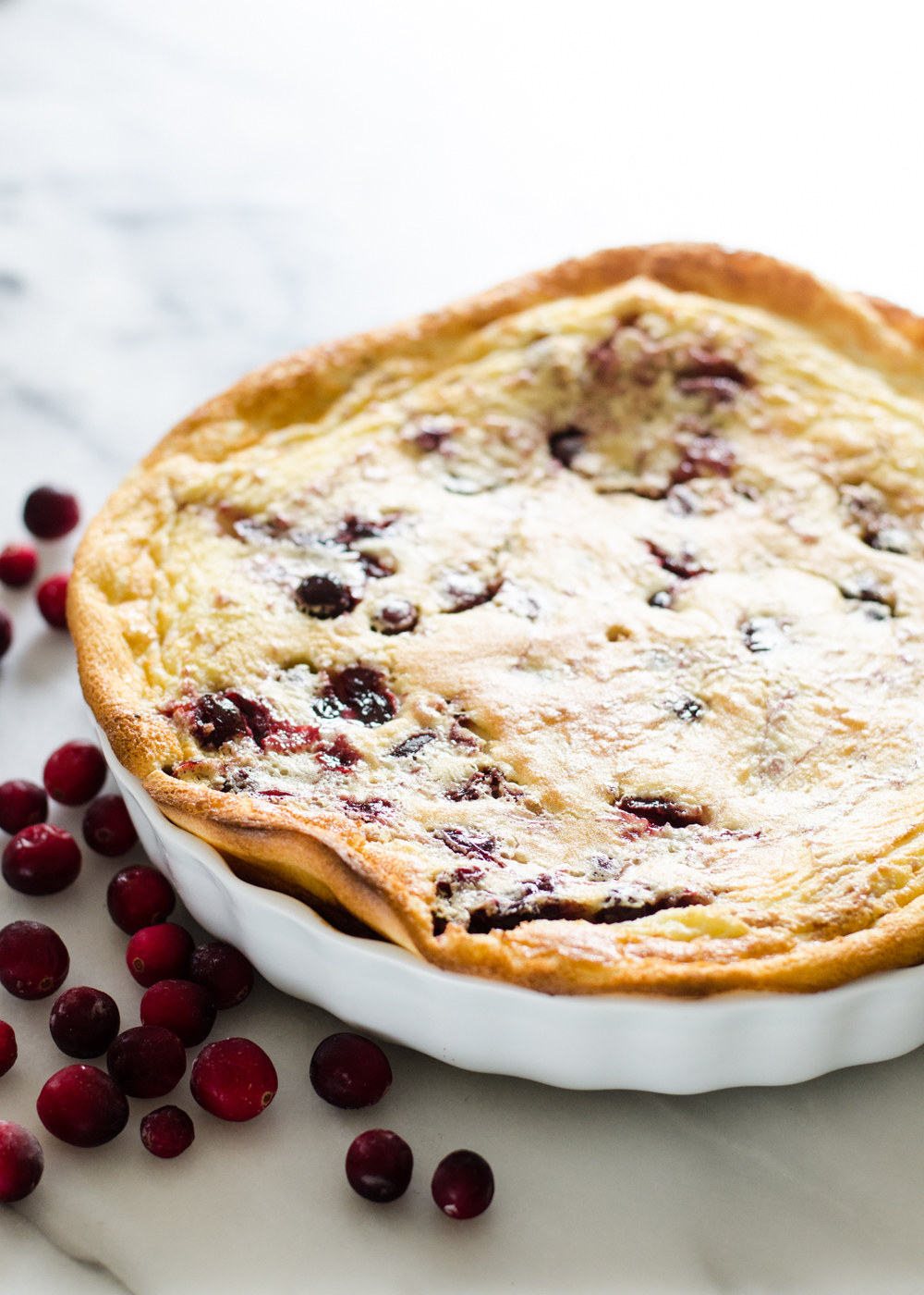 Cranberry Clafoutis