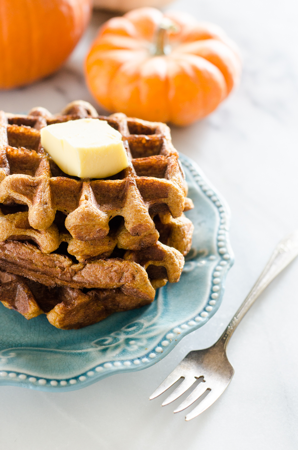 Gluten Free Pumpkin Waffles