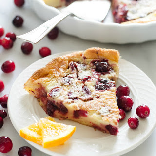 Cranberry Clafoutis