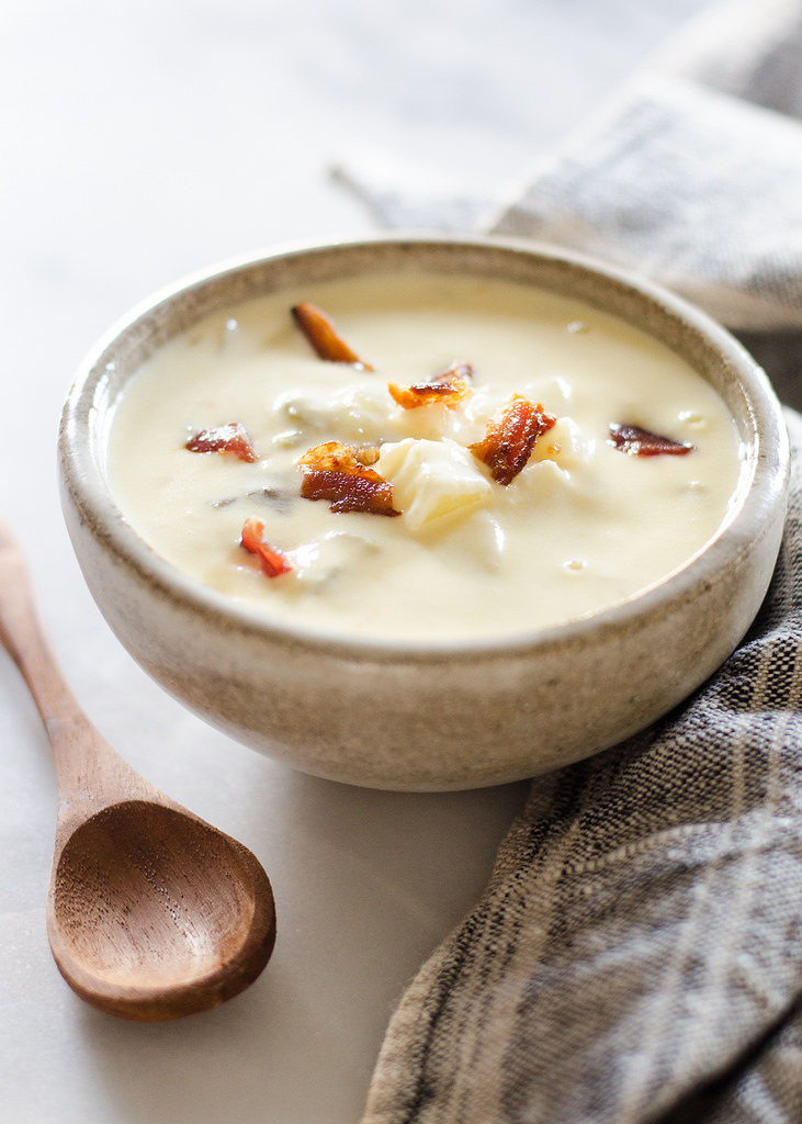 Creamy Potato and Bacon Soup