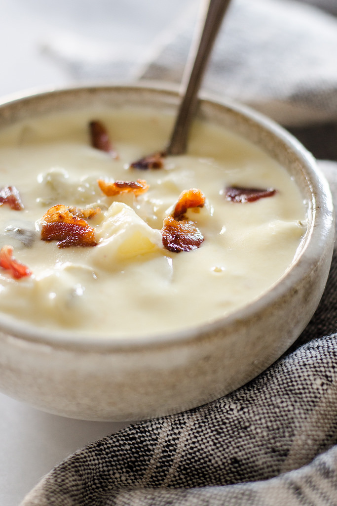 Creamy Potato and Bacon Soup