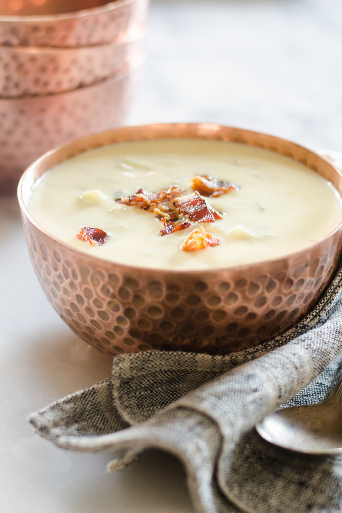 Creamy Potato and Bacon Soup