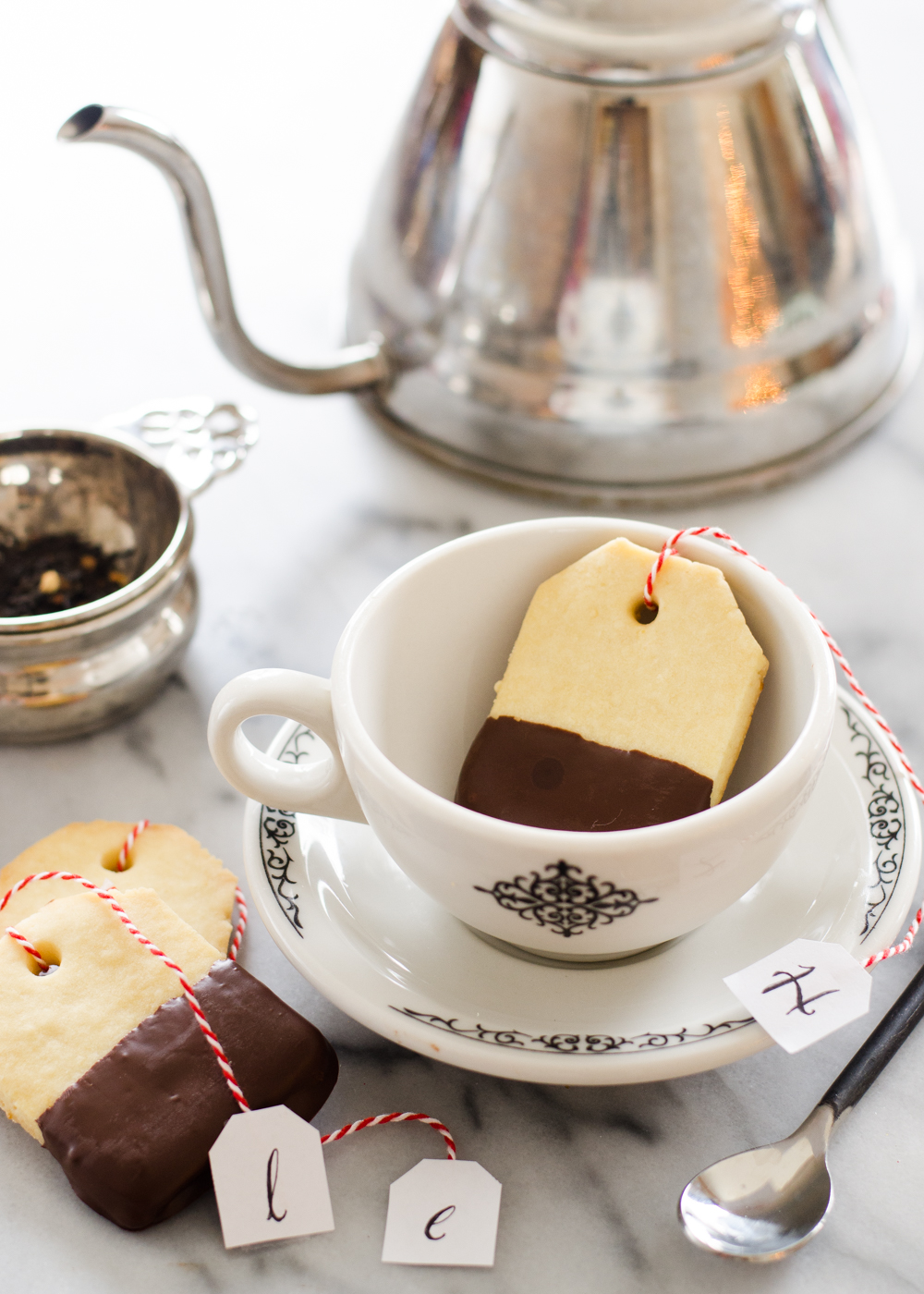 Teabag Shortbread Cookies + A Tea Party With Helen 24