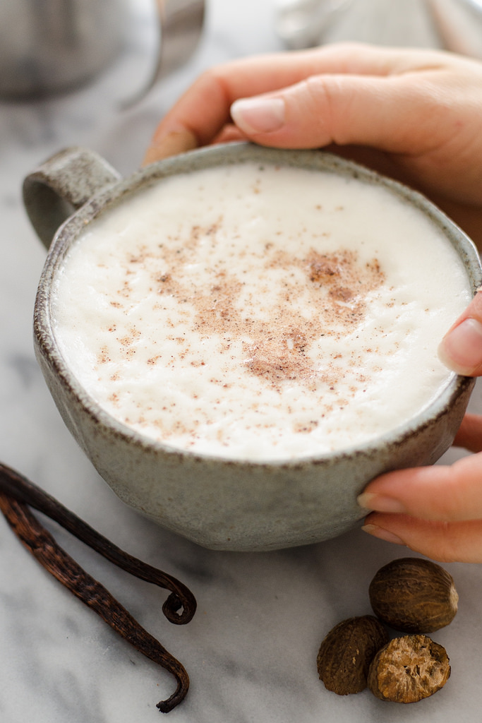 Eggnog Frothed Milk