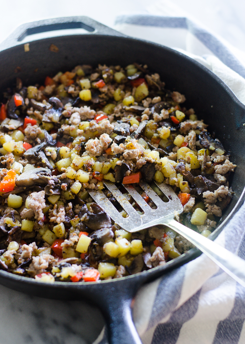 Sausage Breakfast Hash | Buttered Side Up