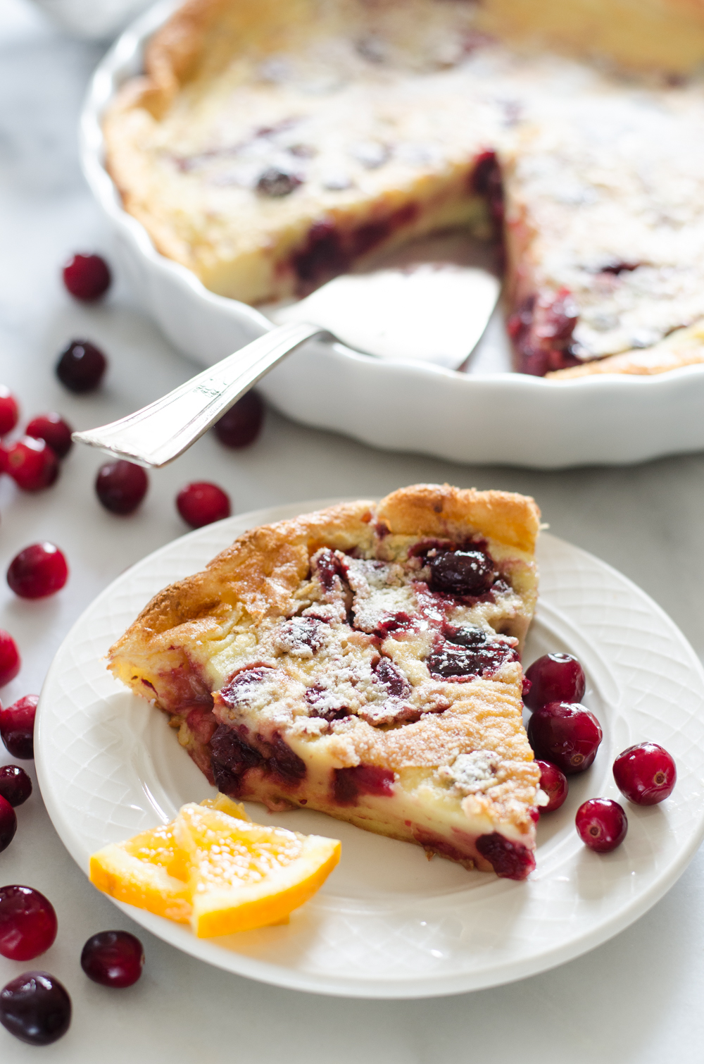 Cranberry Clafoutis