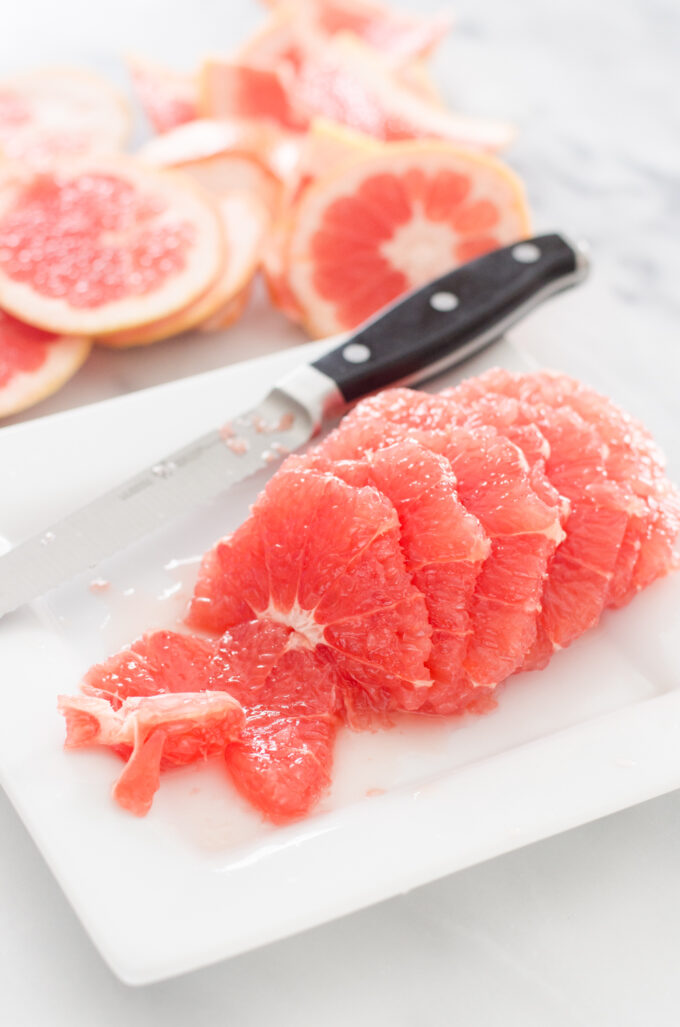 Grapefruit and Arugula Salad