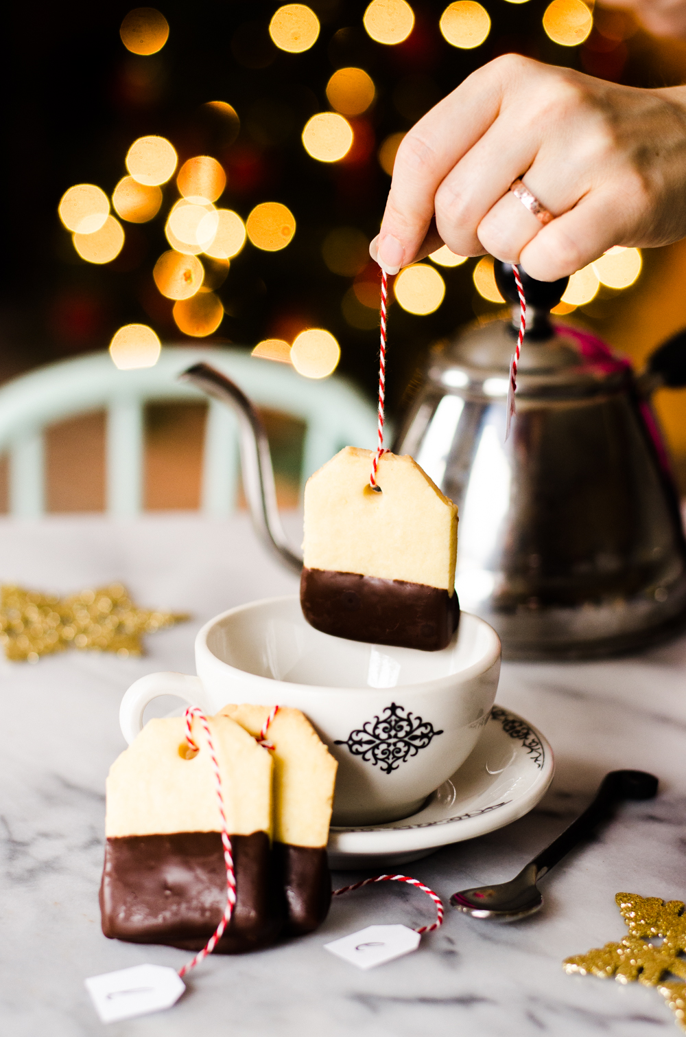 Teabag Shortbread Cookies + A Tea Party With Helen