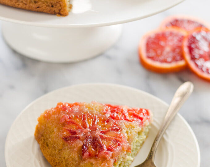 Blood Orange Olive Oil Cake