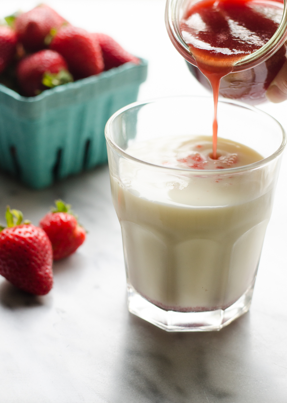 Homemade Strawberry Syrup for Strawberry Milk