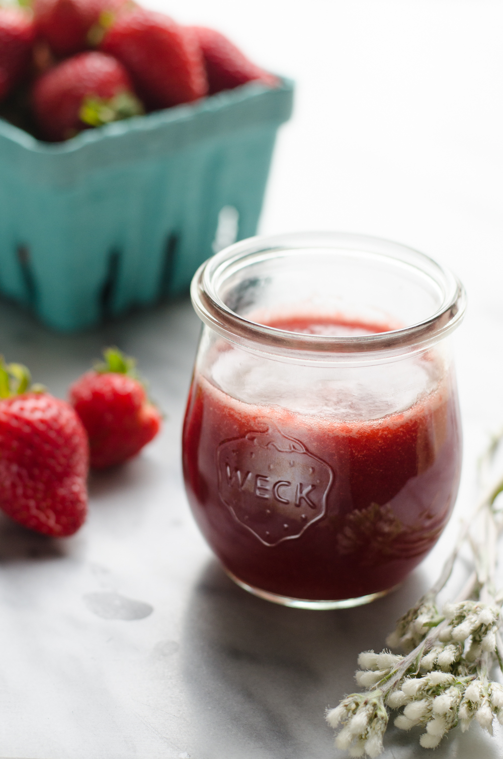 Homemade Strawberry Syrup for Strawberry Milk