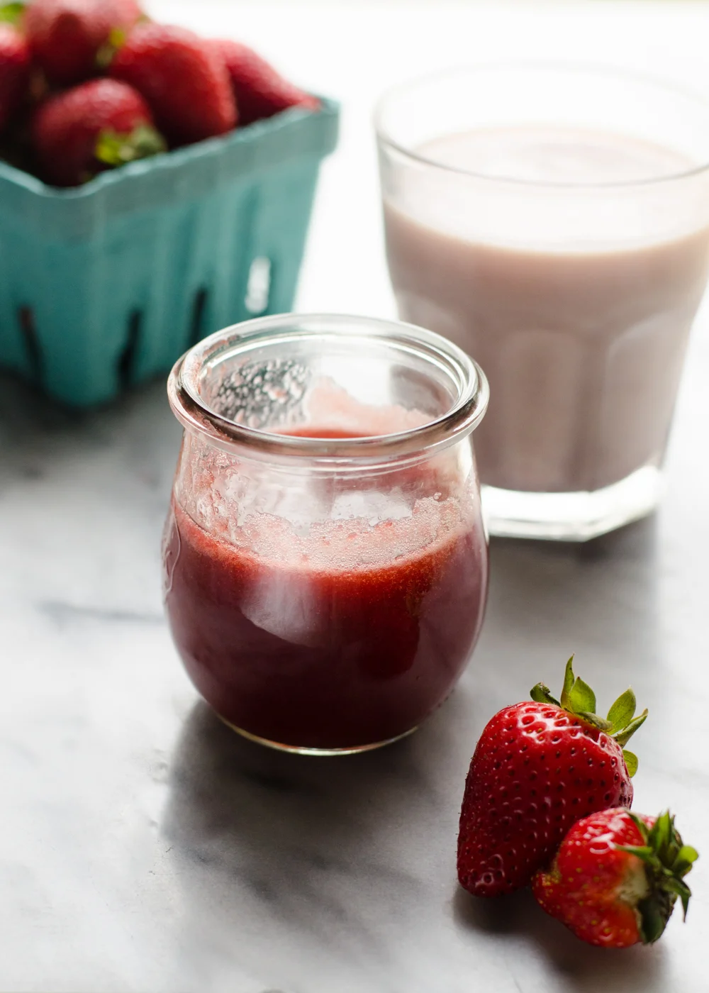 Homemade Strawberry Syrup for Strawberry Milk
