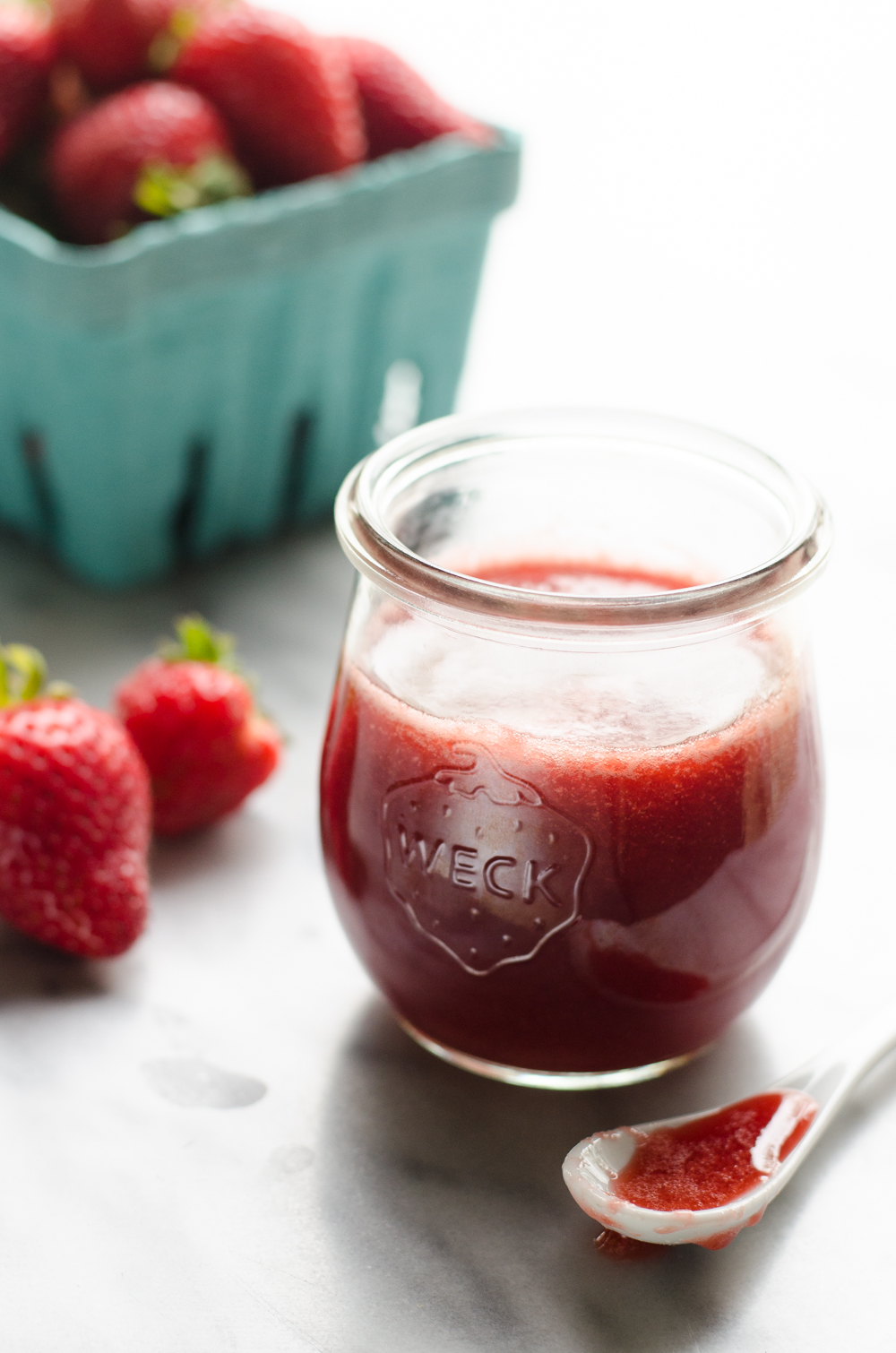 Homemade Strawberry Syrup for Strawberry Milk