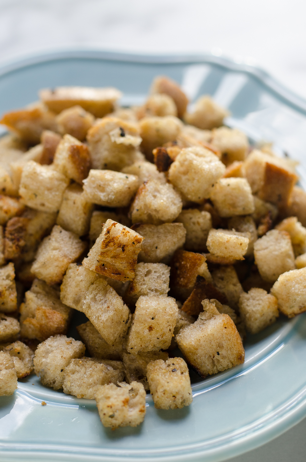 How to Make Croutons Over the Stove