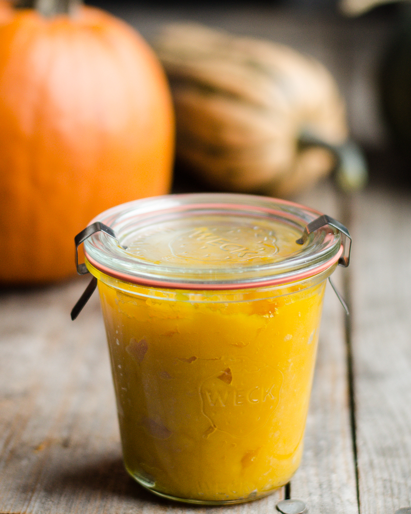 Homemade Roasted Pumpkin Puree