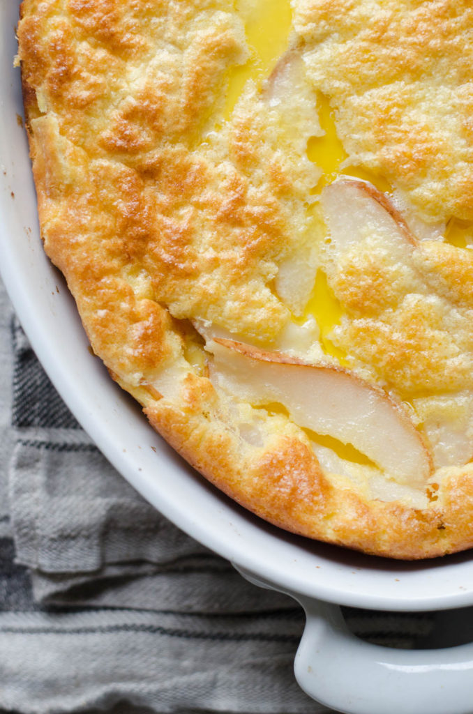 Pear German Pancake