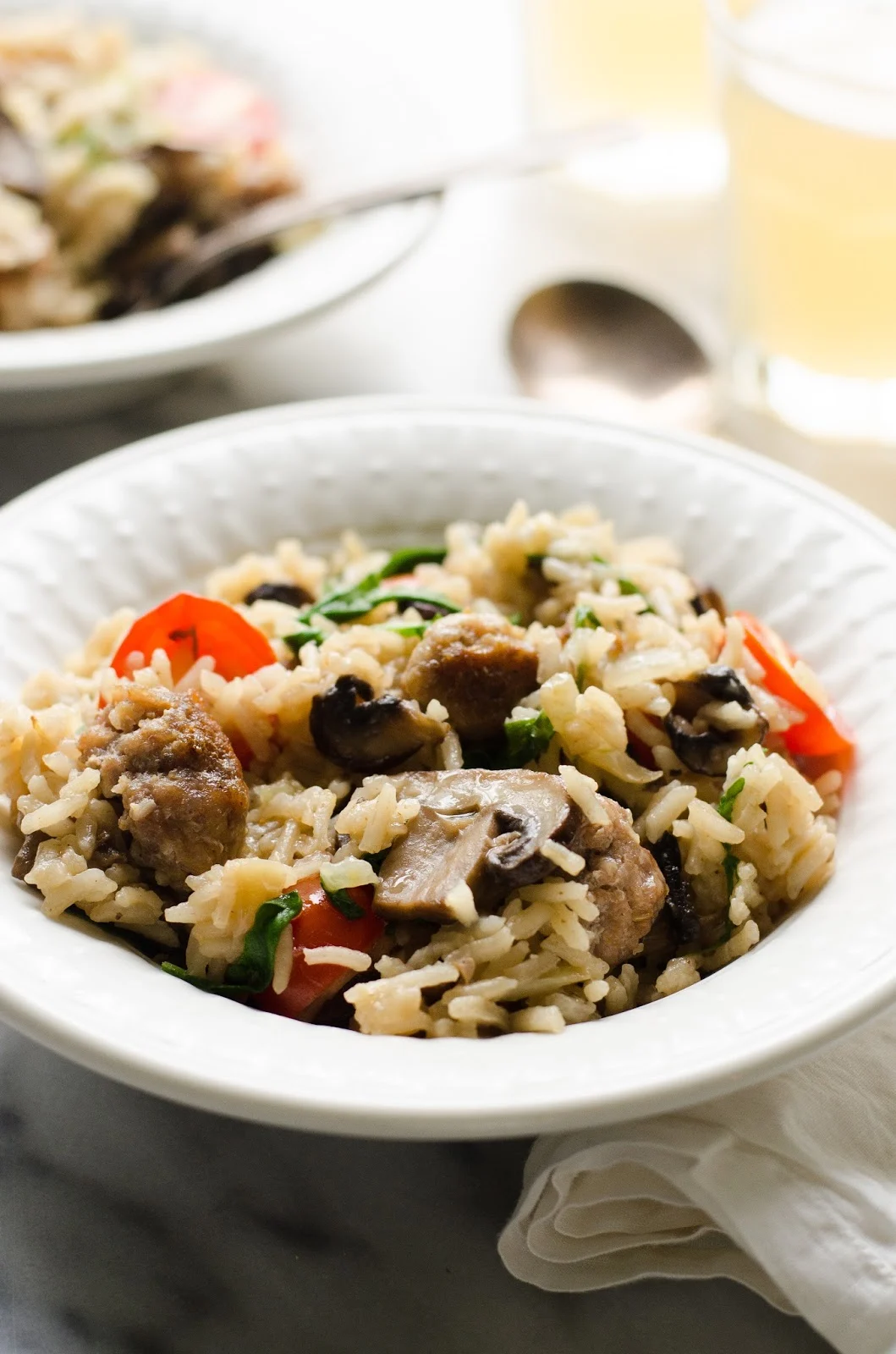 One-Pot Sausage and Veggie Rice