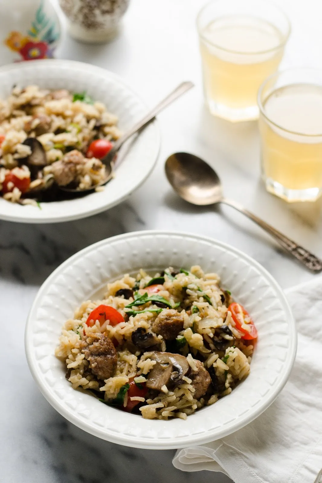 One-Pot Sausage and Veggie Rice
