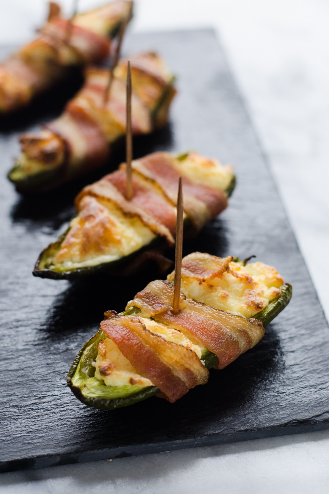 Gluten Free Bacon Jalapeno Poppers