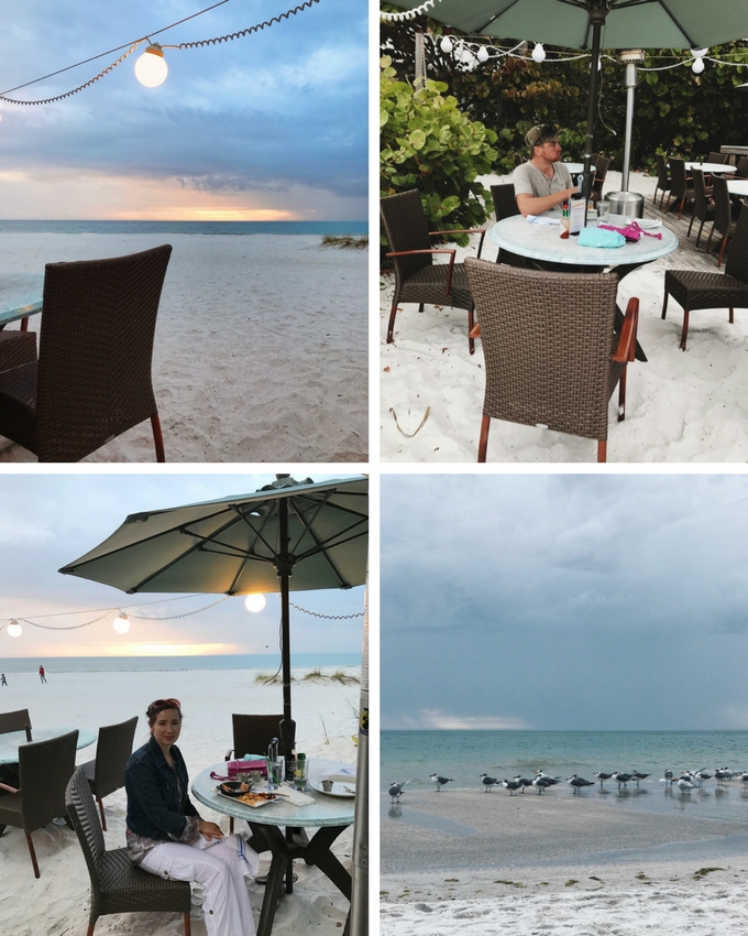 Our Florida Trip: The Sandbar Restaurant on Anna Maria Island