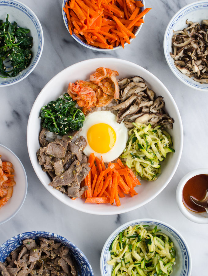 Bibimbap (비빔밥) - Korean Mixed Rice