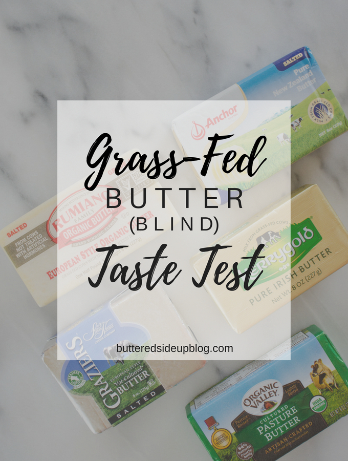 Grass-Fed Butter Blind Taste Test