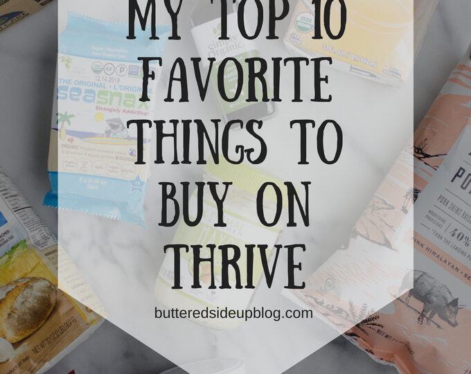 My Top 10 Favorite Things to Buy on Thrive Market | #healthy #groceryhaul #organic