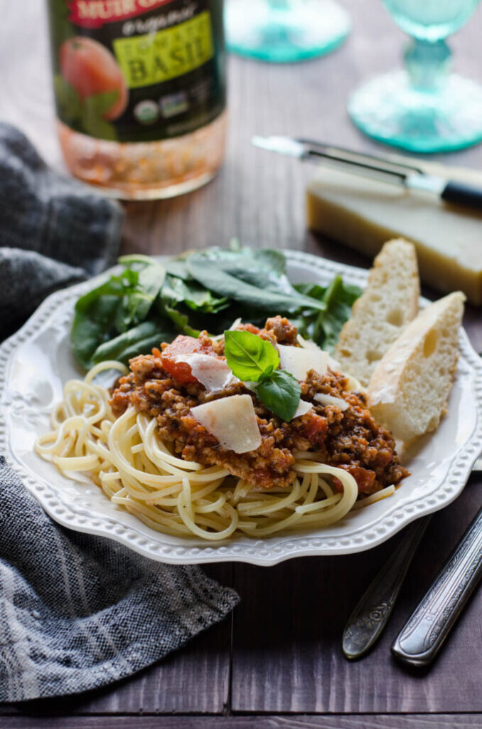 Elevating Canned Spaghetti Sauce + Health Update