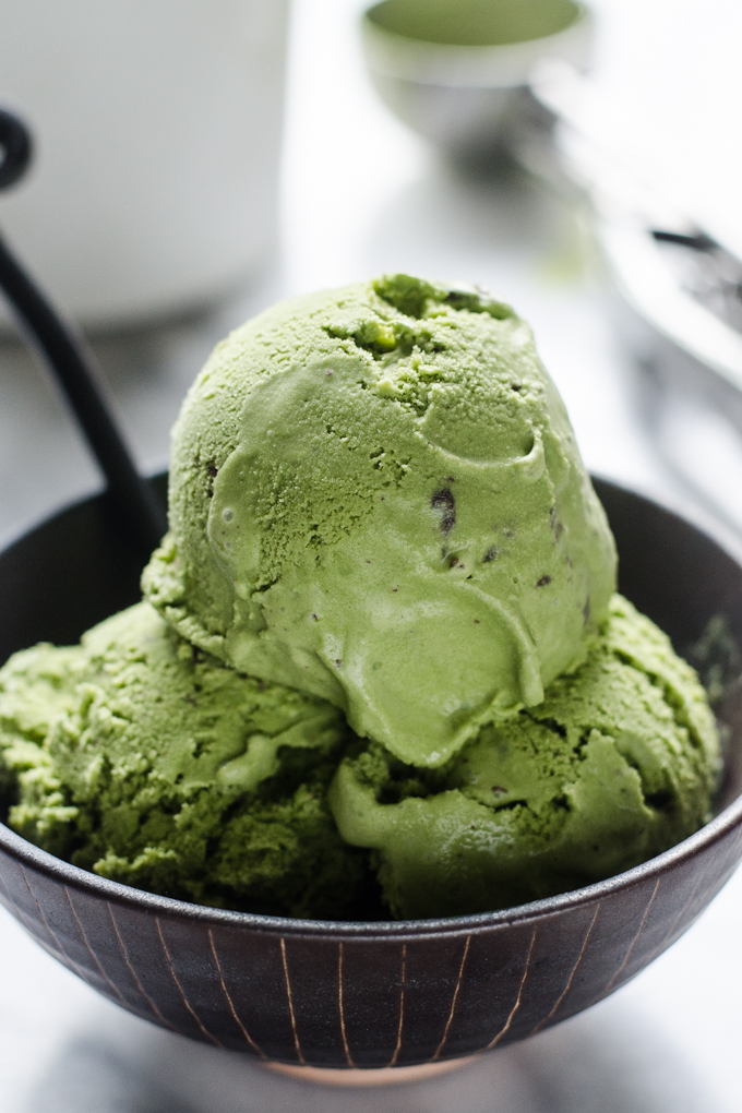 Matcha Chocolate Chunk Ice Cream Recipe