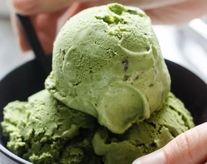 Matcha Chocolate Chunk Ice Cream Recipe