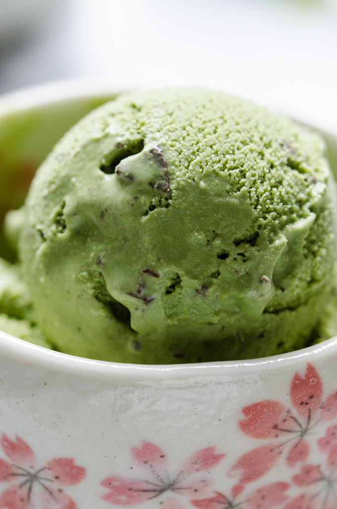 Matcha Chocolate Chunk Ice Cream Recipe