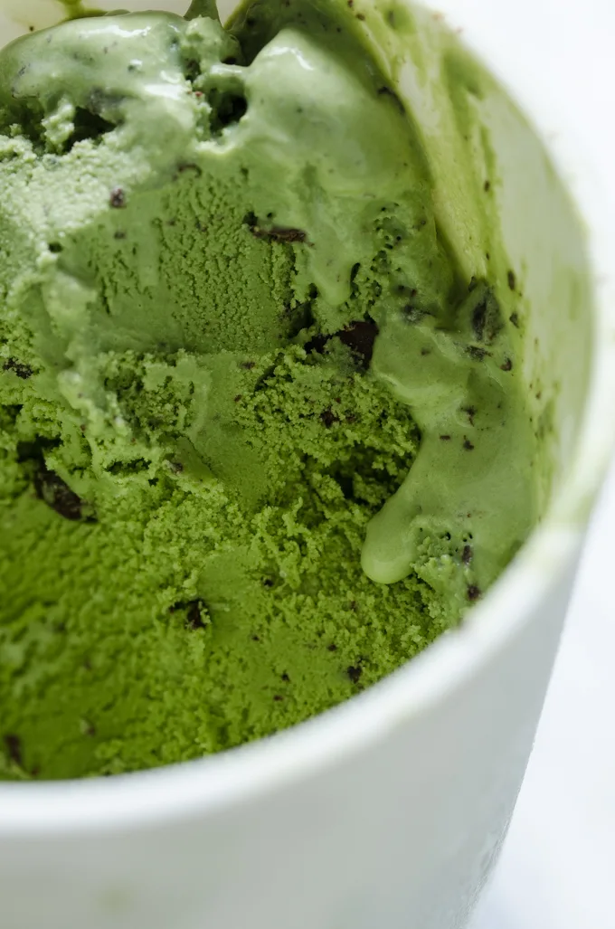 Matcha Chocolate Chunk Ice Cream Recipe