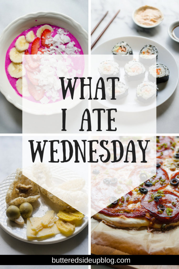 What I Ate Wednesday - healthy and organic meal ideas.