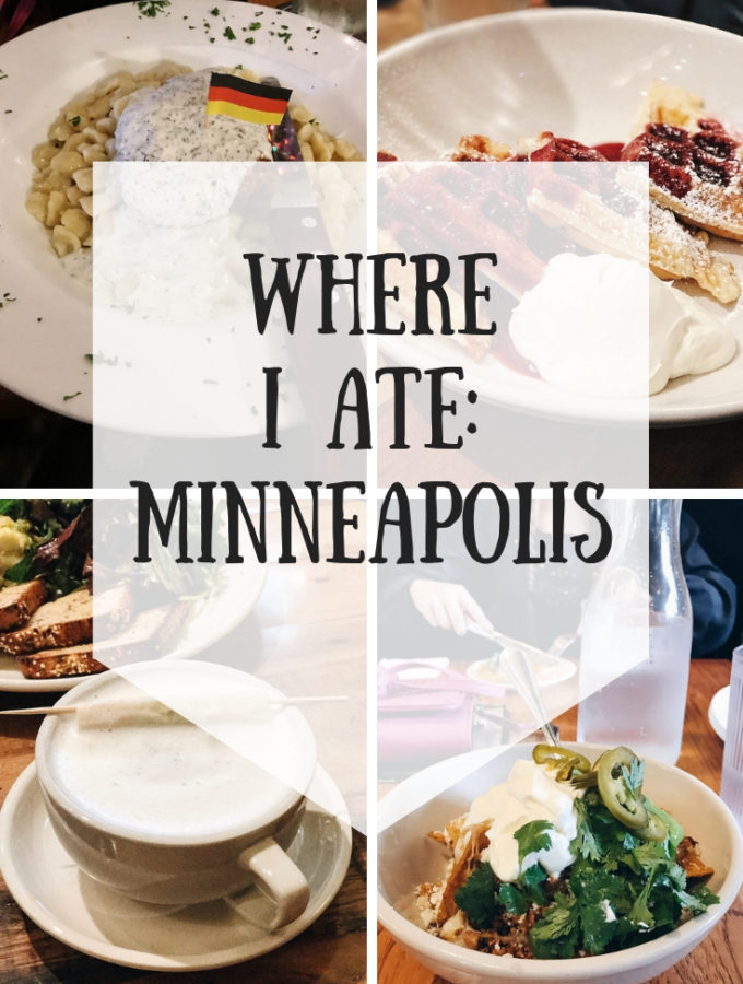 Where I Ate: Minneapolis