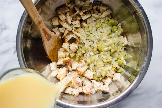 Chicken Wild Rice Stuffing Casserole