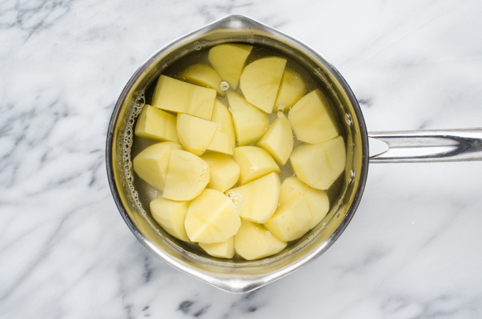 Sour Cream and Dill Mashed Potatoes