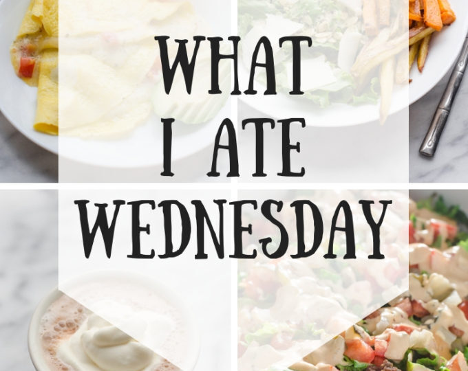 What I Ate Wednesday - First Day of Sugar Free January!