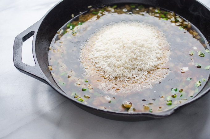 Sour Cream Chicken Enchilada Skillet