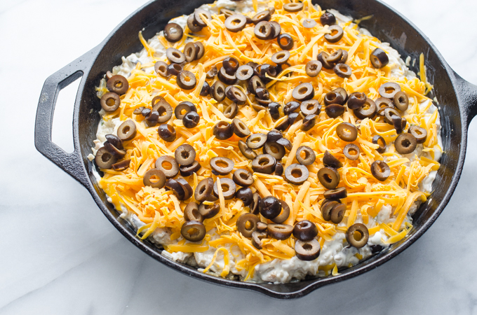 Sour Cream Chicken Enchilada Skillet