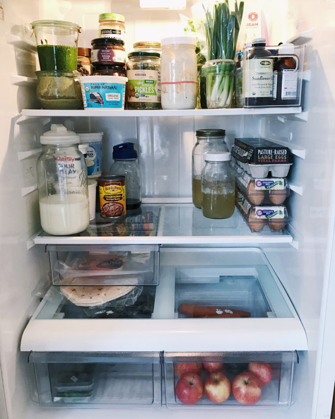 Pinterest Worthy Refrigerator Organization — Easily Inspired