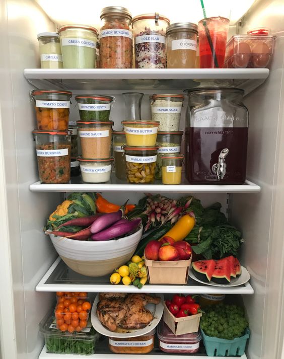 Fridge Organization Inspiration 