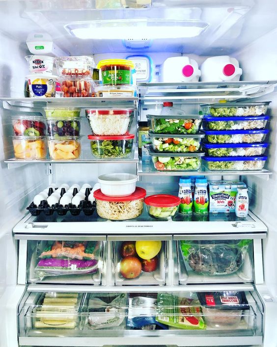 Pinterest Worthy Refrigerator Organization — Easily Inspired