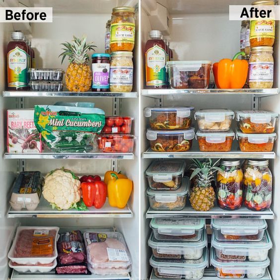 Real Life Fridge Organization Ideas