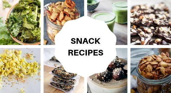 Collage of Snack Coconut Oil Recipes