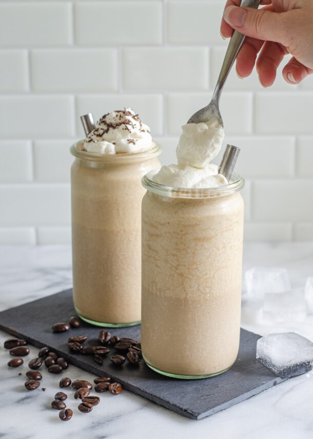 Healthy Homemade Mocha Frappuccino Recipe
