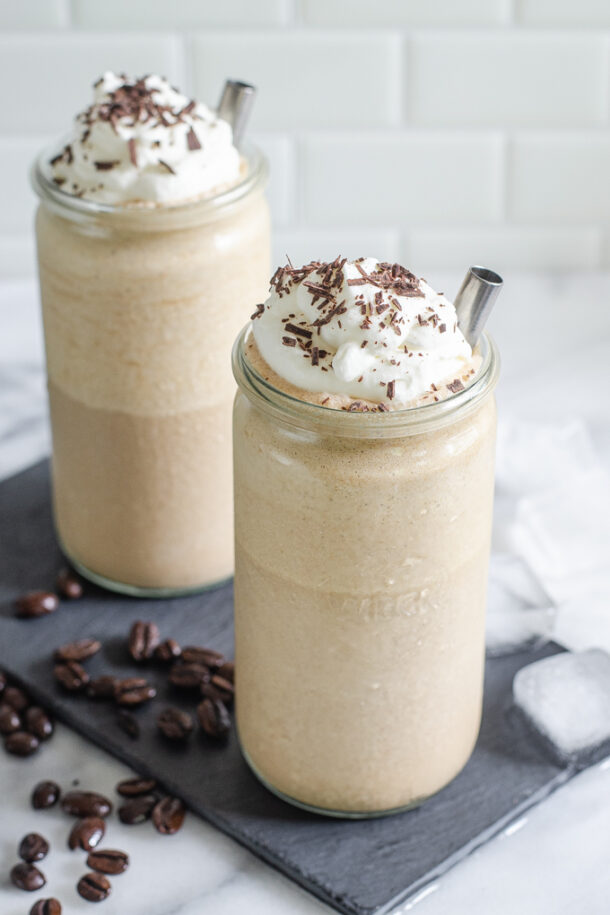 Healthy Homemade Mocha Frappuccino Recipe