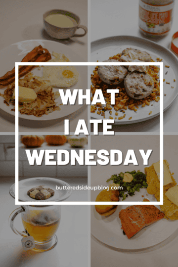 A collage photo of everything I ate in a day.