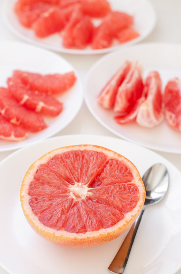 How to Cut a Grapefruit (5 Different Ways!) Buttered Side Up