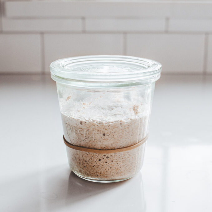 How to Make a Sourdough Starter From Scratch Buttered Side Up